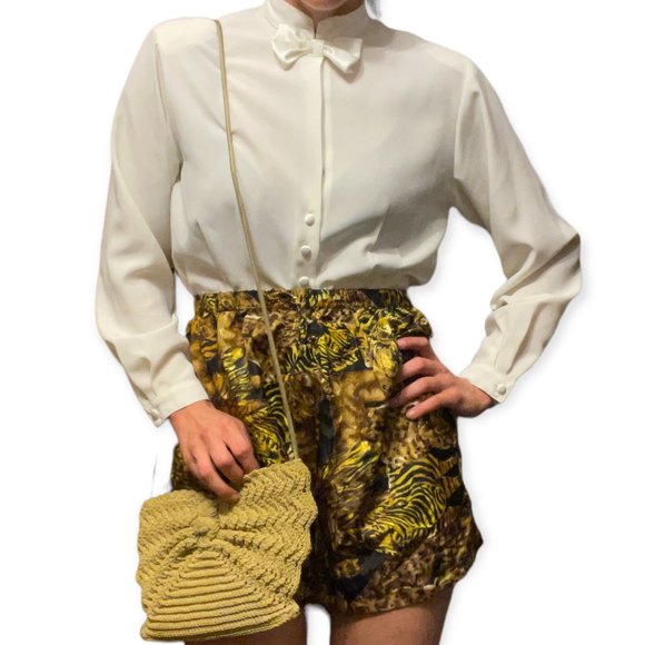 VTG Oscar de la renta blouse - Picture 2 of 5